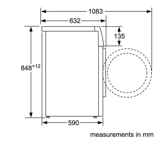 Máy giặt quần áo Bosch WAU28440SG0