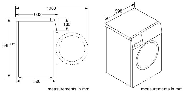 Máy giặt quần áo Bosch WAV28L40SG0