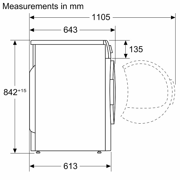 Máy sấy quần áo Bosch WTM85260SG0