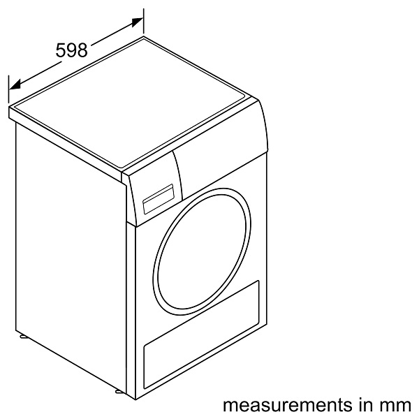 Máy sấy quần áo Bosch WTR85V00SG0