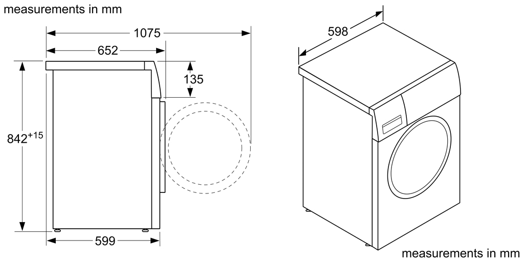 Máy sấy quần áo Bosch WTX87MH0SG0