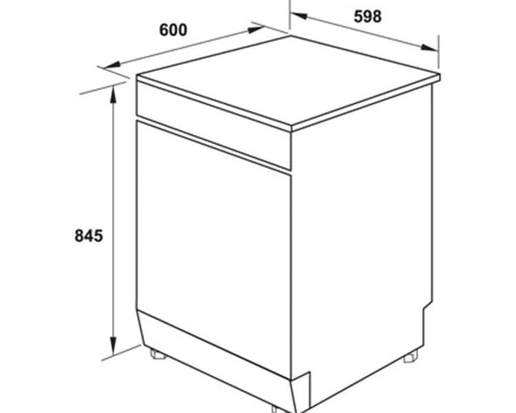 MÁY RỬA BÁT HAFELE HDW-F60G 535.29.5900