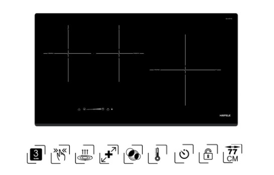 Bếp từ 3 vùng nấu Hafele HC-IF77D 536.61.6650