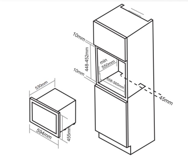 Lò nướng hấp Faster FSG 35 SMART0