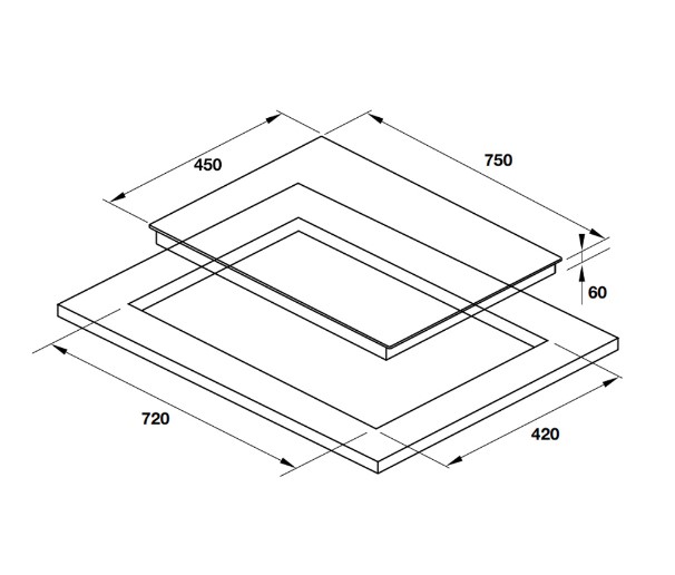 Bếp từ Hafele HC-I7520B 536.61.8270