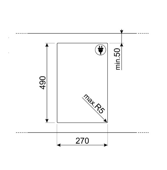 Bếp từ Hafele Smeg SI5322B 536.04.2002