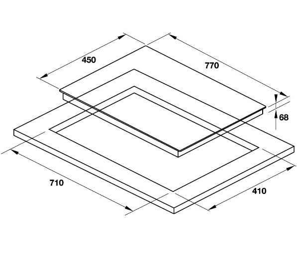 Bếp từ 2 vùng nấu Hafele HC-M772C 536.61.5652