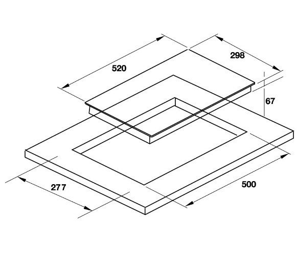 Bếp điện Hafele HC-R772D 536.61.6852