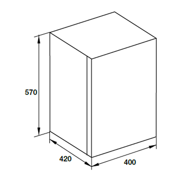 Tủ lạnh mini Hafele HF-M42S 568.27.2571