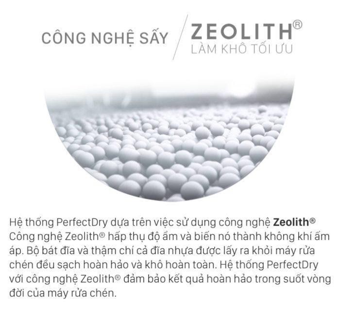Bosch Serie 6 được ứng dụng công nghệ sấy Zeolit