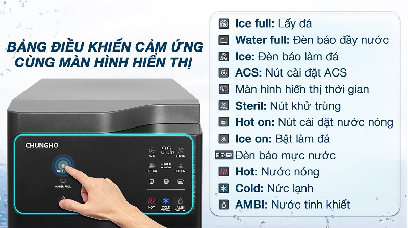 Máy lọc nước ChungHo GWI-60C9560M4