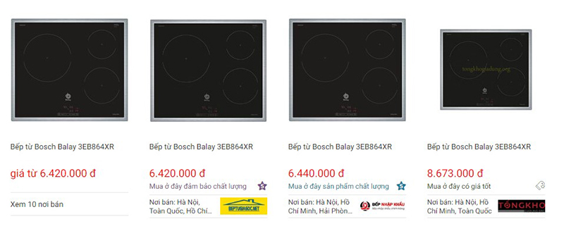 Bếp từ Bosch Balay 3EB864XR