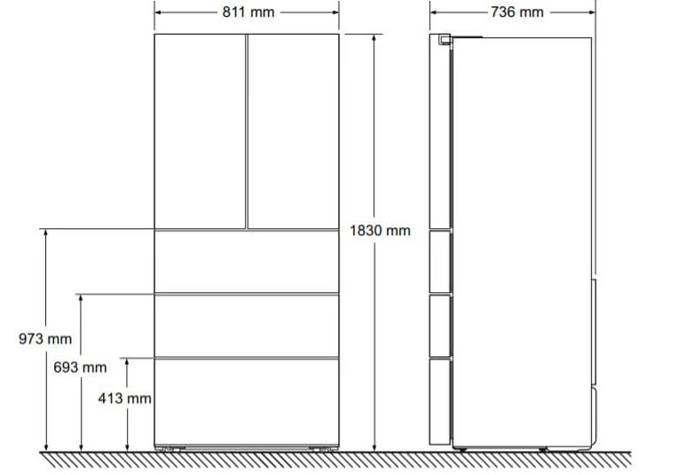 Tủ lạnh Bosch KFN86AA76J3