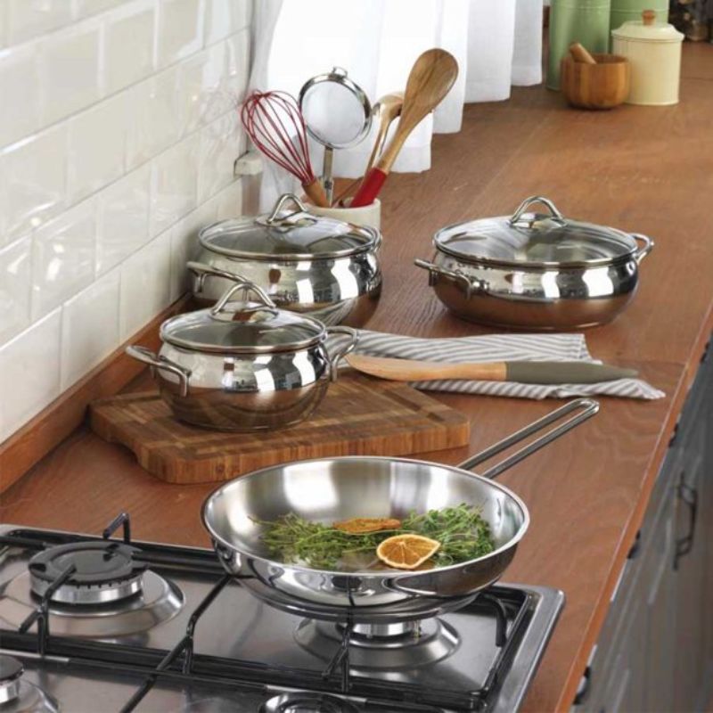 Bộ nồi chảo Elica Astra Cookware A20201