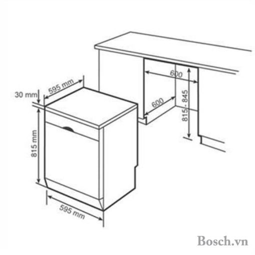 Máy rửa bát Bosch SMS8YCI03E2