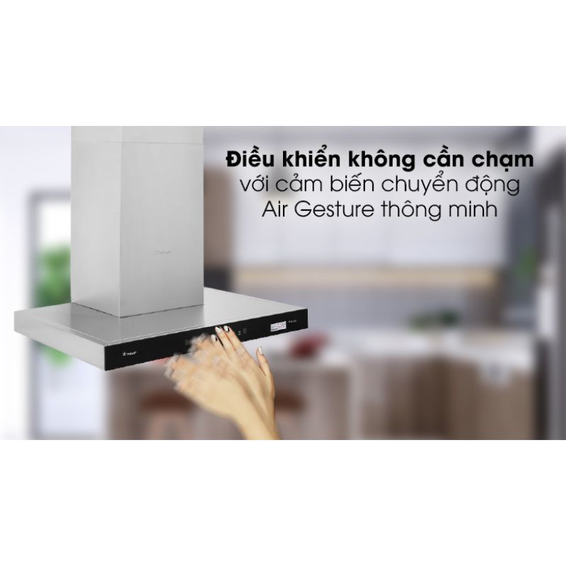 Máy hút mùi áp tường tuần hoàn Pramie TT32-700 Air0