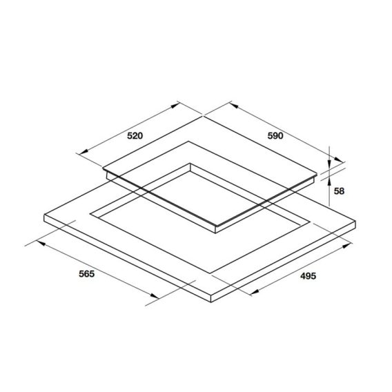 Bếp từ Hafele HC-I603B 536.61.7910