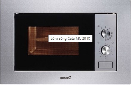 Lò vi sóng âm tủ Cata MC 20IX