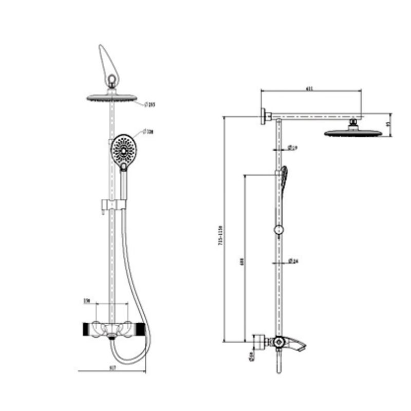 Sen cây tắm nóng lạnh Paul Schmitt PA512R0