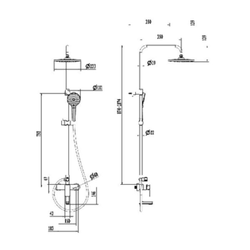 Sen cây tắm nóng lạnh Paul Schmitt PA504R0