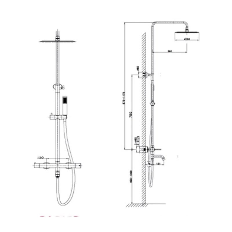 Sen cây tắm nóng lạnh Paul Schmitt PA510R0