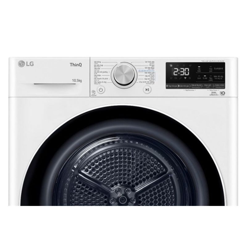 Máy sấy bơm nhiệt LG 10.5 kg DVHP50W BBWPEVN0