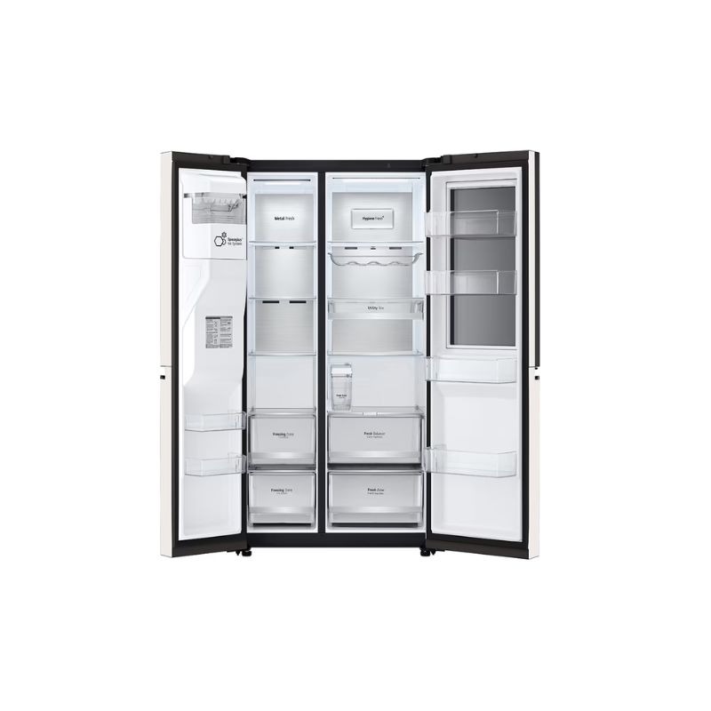 Tủ lạnh 2 cánh side by side 635 lít LG GR-X257BG ALBPEVN0