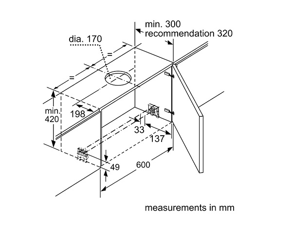 Hút mùi Bosch DFS097A51B4