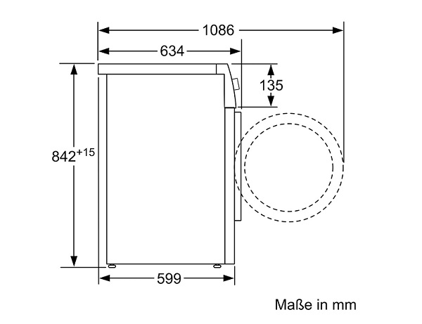 Máy sấy quần áo Bosch WTX87E40 Serie 83