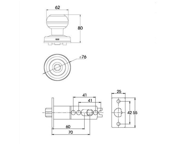 Khóa cửa vân tay Demax SL106 YL1