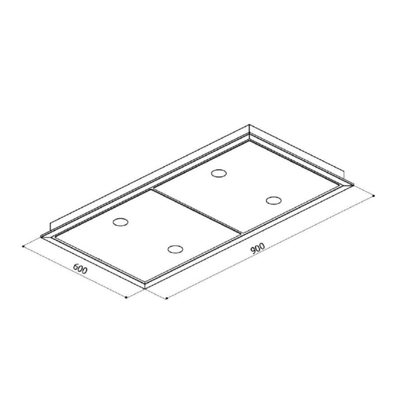 Máy hút mùi âm trần Upscale CEILING INOX0