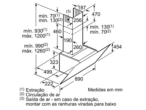 Máy hút mùi Siemens LC91KWW604