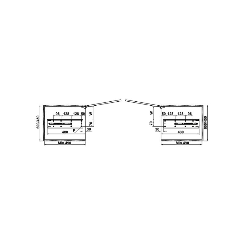 Bộ rổ Hafele Kara Swing 548.65.862 6 tầng 600mm2