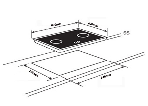 Bếp từ Giovani G 252T0