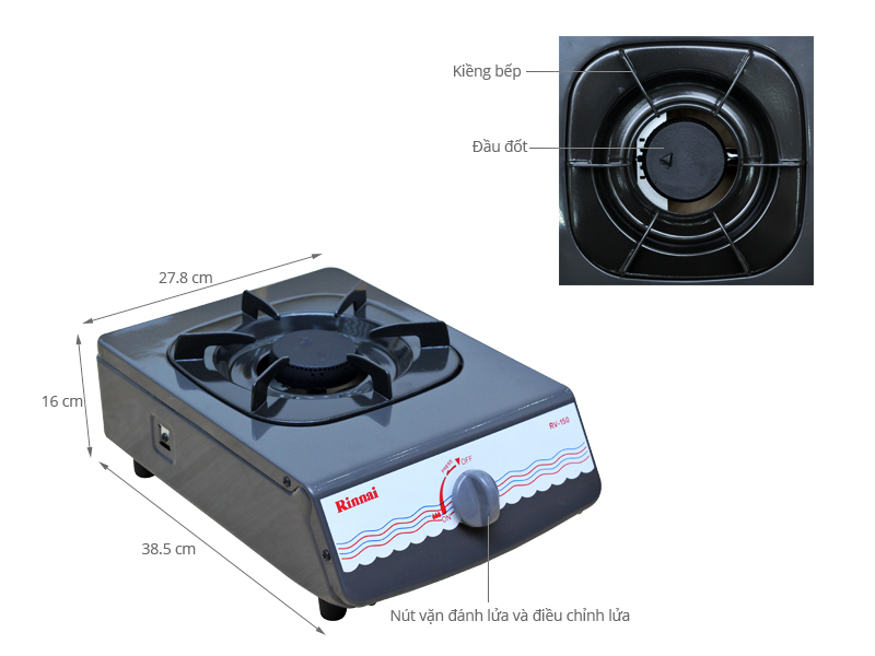 Bếp ga Rinnai RV-150G4