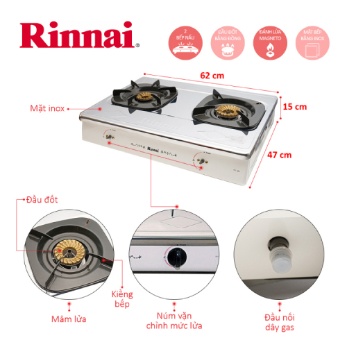 Bếp ga Rinnai RV-365SWN1