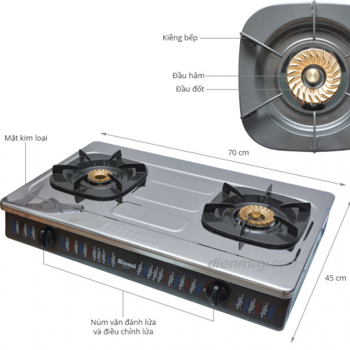 Bếp gas RINNAI RV-377(S)N5