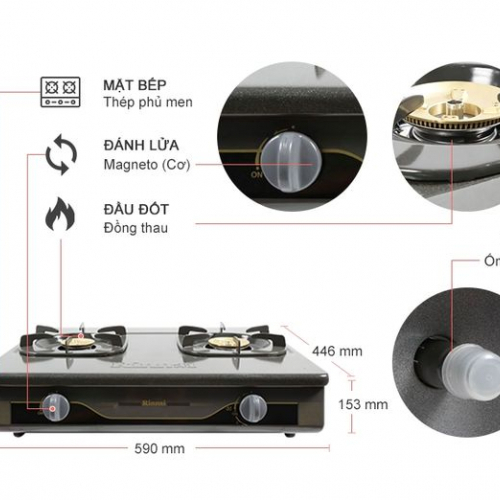 Bếp ga Rinnai RV-660G4