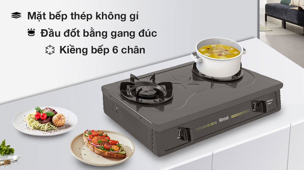 Bếp ga Rinnai RV-MC26BE0