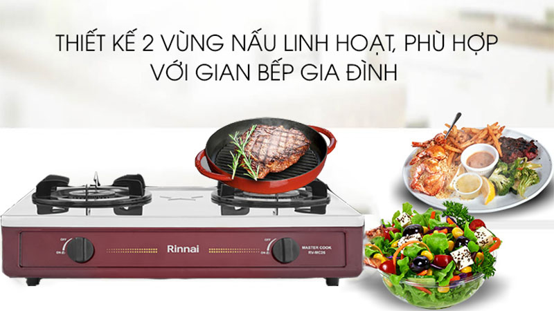 Bếp ga Rinnai RV-MC26RS3