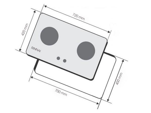 Bếp ga Rinnai RVB - 2GI4