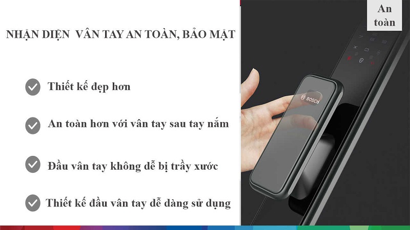 Khóa cửa vân tay Bosch EL600B4