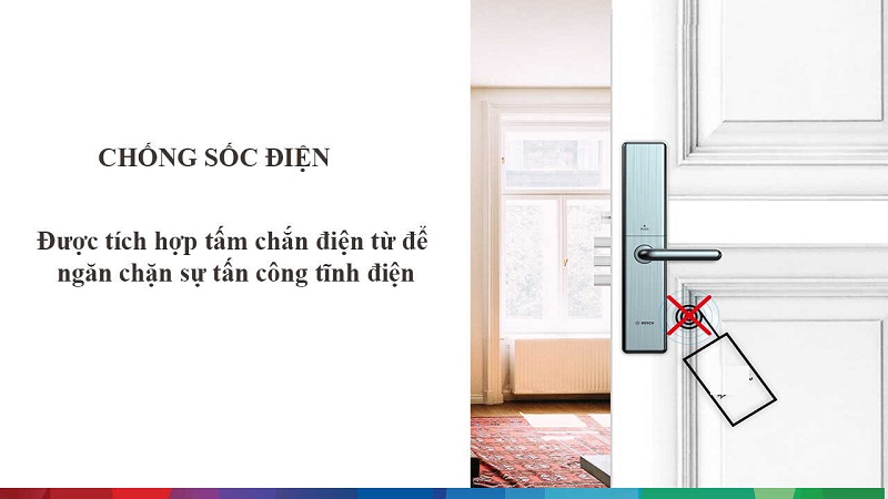 Khóa cửa điện tử Bosch ID804