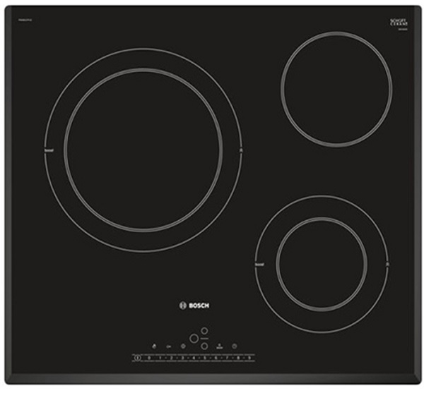 Bếp điện hồng ngoại Bosch PKK651FP1E 3 vùng nấu