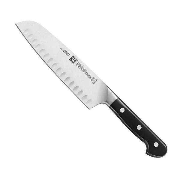 Dao Santoku hollow ZWILLING Pro - 18cm