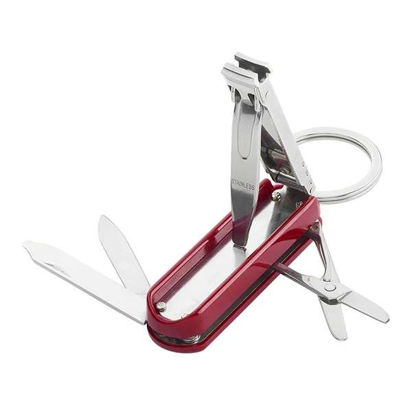 Bấm móng tay ZWILLING Classic inox Multitool màu đỏ