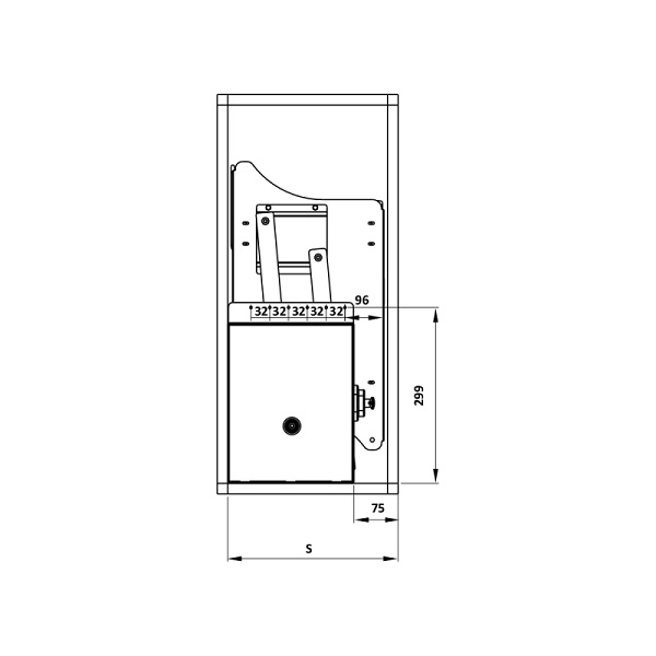 Rổ Chén Di Động Lento 800mm Hafele 504.76.0120