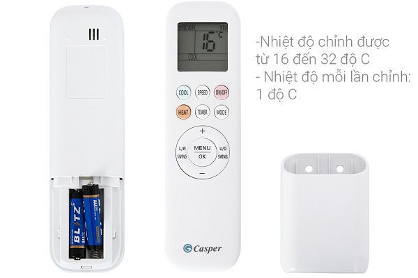 Điều hòa 1 chiều Casper GC12IS333