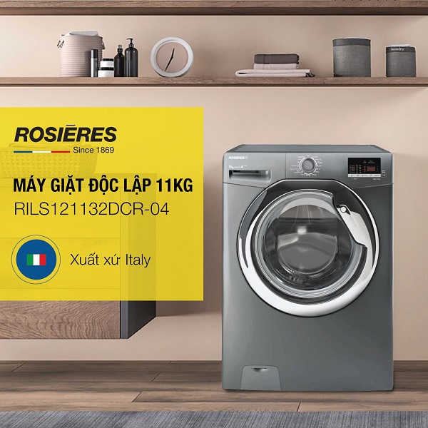 Máy giặt Rosieres 11kg RILS121132DCR-046