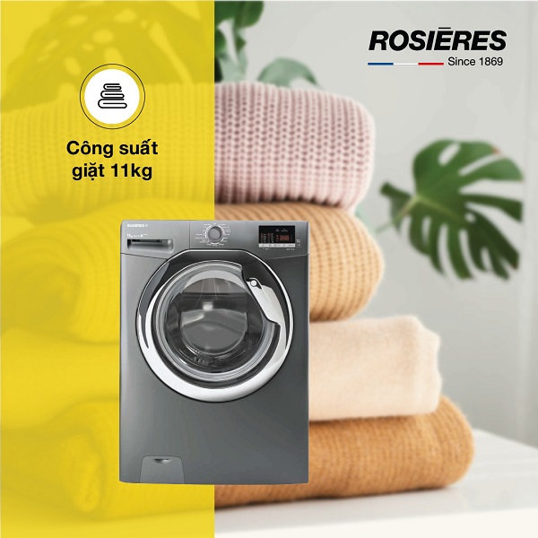 Máy giặt Rosieres 11kg RILS121132DCR-040